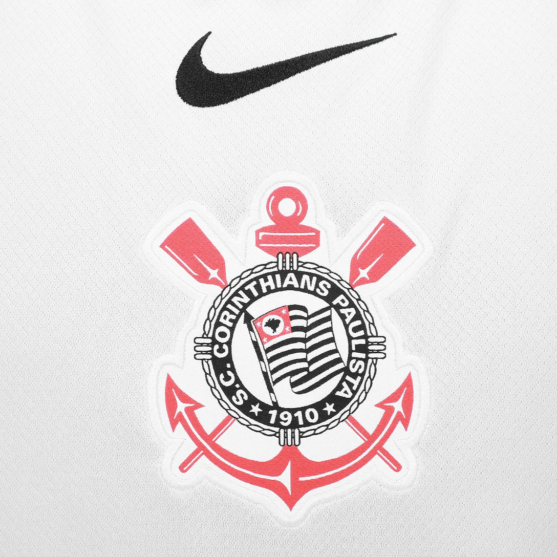 Camisa Corinthians Home 2025/26 + PERSONALIZAÇÃO GRÁTIS