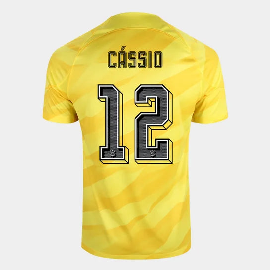 Camisa Goleiro Corinthians 2023/24 "Cássio 12" Amarela