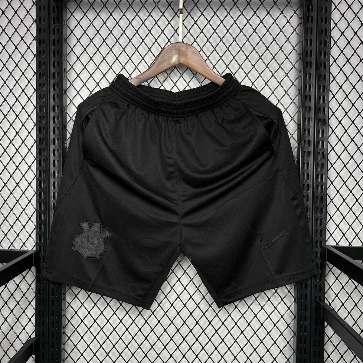 Shorts de Jogo All Black Corinthians 2024/25